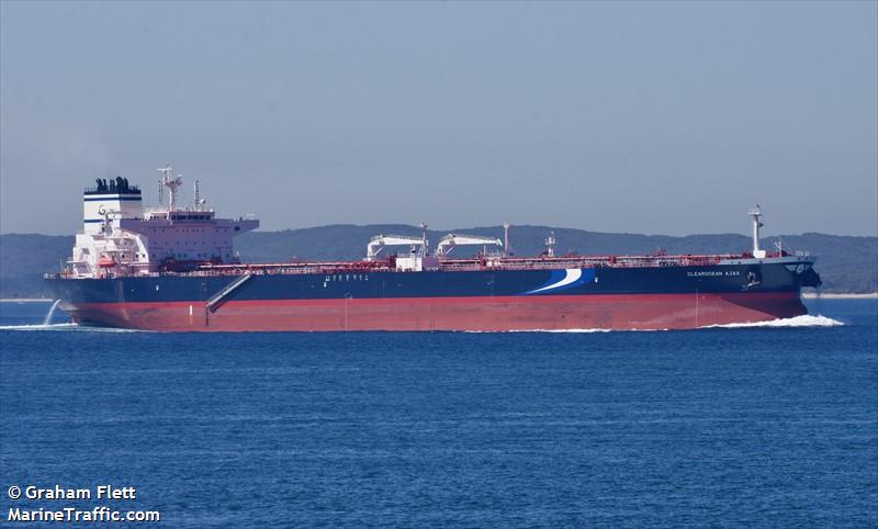 clearocean ajax (Crude Oil Tanker) - IMO 9850692, MMSI 636019152, Call Sign D5TE5 under the flag of Liberia