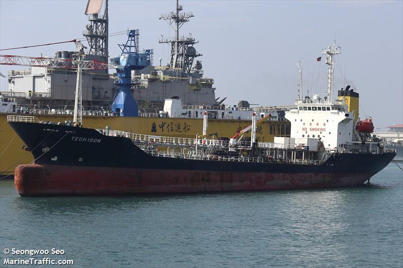 techison (Oil Products Tanker) - IMO 9031870, MMSI 667001779, Call Sign 9LU2582 under the flag of Sierra Leone