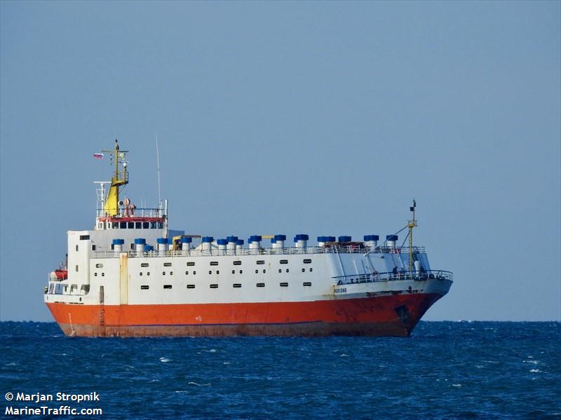 mariona (Livestock Carrier) - IMO 7113624, MMSI 677085700, Call Sign 5IM 657 under the flag of Tanzania