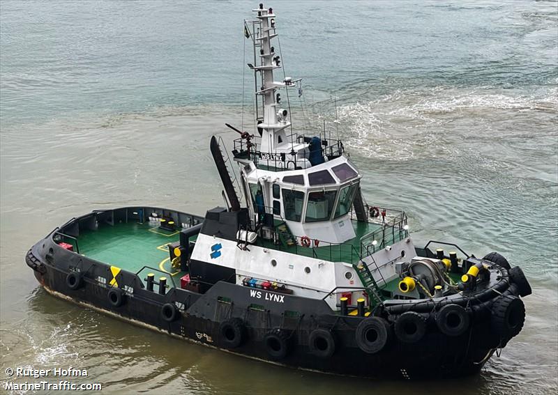ws lynx (Tug) - IMO 9315434, MMSI 710010220, Call Sign PS6088 under the flag of Brazil