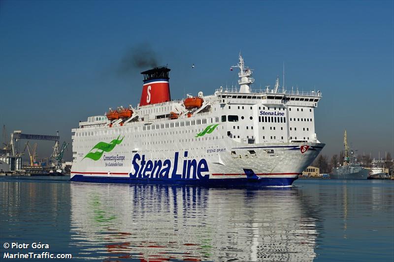 stena spirit (Passenger/Ro-Ro Cargo Ship) - IMO 7907661, MMSI 210331000, Call Sign 2103310 under the flag of Cyprus