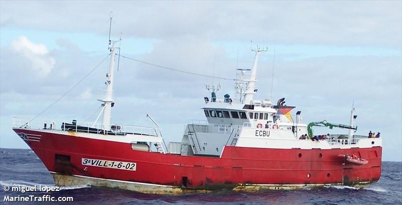 costa azul uno (Fishing Vessel) - IMO 9297620, MMSI 224313000, Call Sign ECBU under the flag of Spain