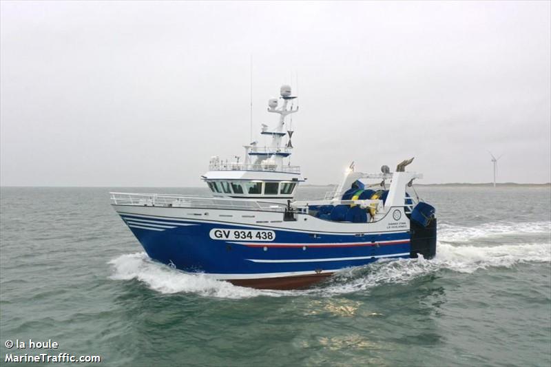 danny finn (Fishing Vessel) - IMO 9902990, MMSI 228412700, Call Sign FMQB under the flag of France