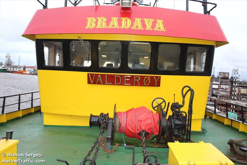 valderoy (Fishing vessel) - IMO , MMSI 275412000, Call Sign YL2755 under the flag of Latvia