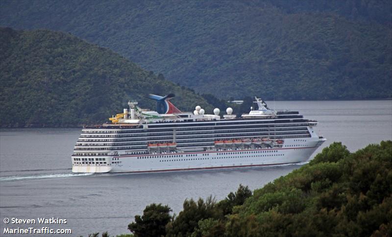 carnival spirit (Passenger (Cruise) Ship) - IMO 9188647, MMSI 311001095, Call Sign C6FF5 under the flag of Bahamas