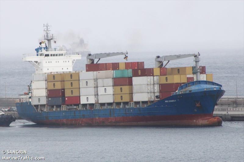 msc levante f (Container Ship) - IMO 9330264, MMSI 352898711, Call Sign 3E2007 under the flag of Panama