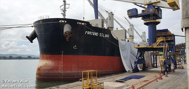 fortune island (Bulk Carrier) - IMO 9570486, MMSI 477723800, Call Sign VRUG7 under the flag of Hong Kong