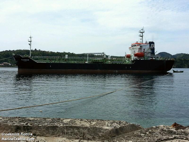 mt klasogun (Oil Products Tanker) - IMO 9179907, MMSI 525008053, Call Sign PMHS under the flag of Indonesia