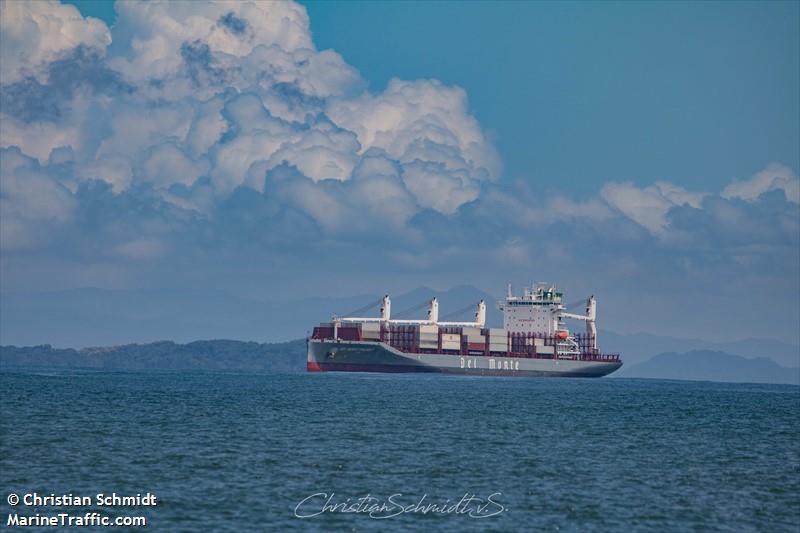 del monte valiant (Container Ship) - IMO 9869681, MMSI 538009559, Call Sign V7A4889 under the flag of Marshall Islands