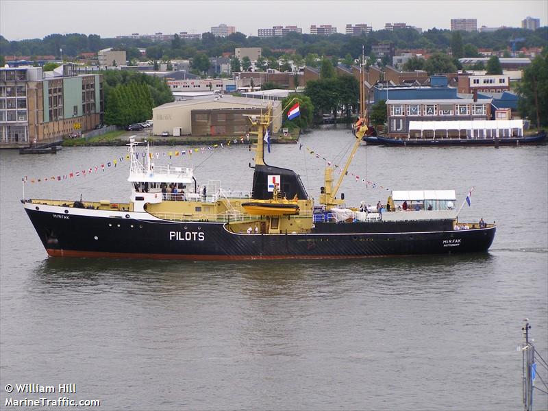 mirfak (Pilot Vessel) - IMO 7605677, MMSI 621819015, Call Sign J2HY under the flag of Djibouti