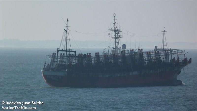 xin shi ji n88 (Fishing Vessel) - IMO 8514617, MMSI 701000681, Call Sign LW3456 under the flag of Argentina