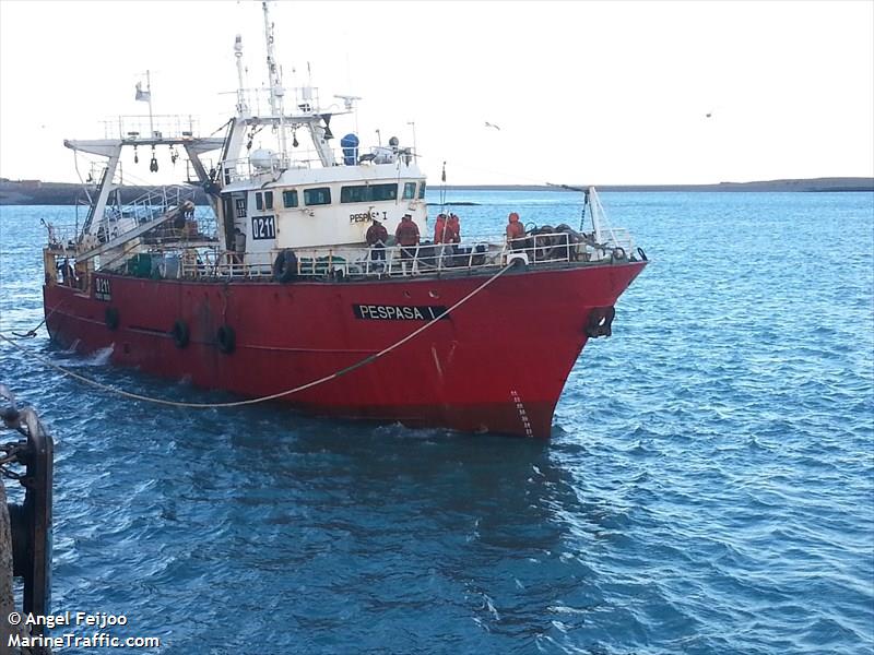 valiente i (Fishing Vessel) - IMO 8615485, MMSI 701000805, Call Sign LW 8571 under the flag of Argentina