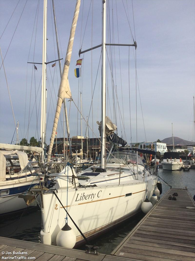 liberty c (Sailing vessel) - IMO , MMSI 244150034, Call Sign PA3754 under the flag of Netherlands