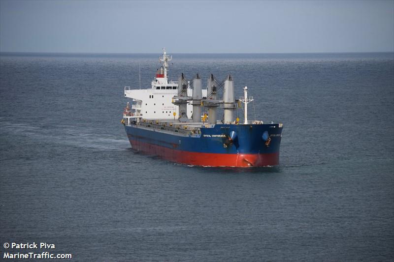 crystal confidence (Bulk Carrier) - IMO 9728382, MMSI 255726000, Call Sign CQIO under the flag of Madeira