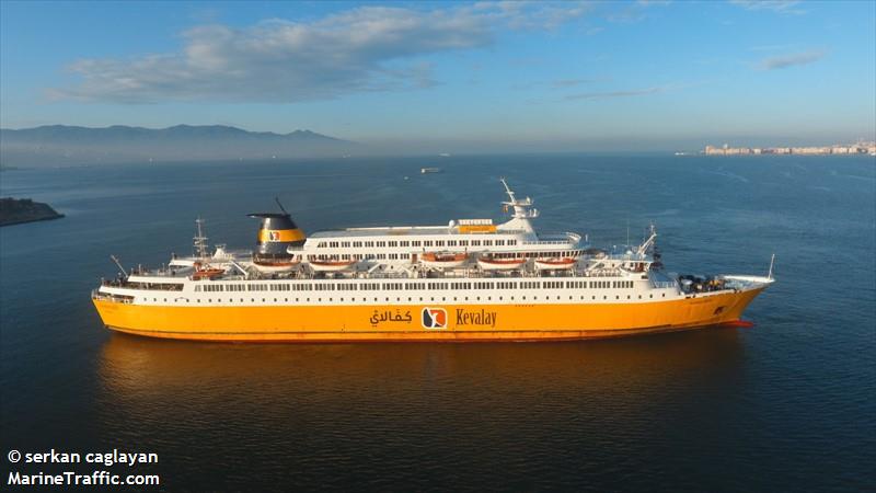 kevalay queen (Passenger/Ro-Ro Cargo Ship) - IMO 7205910, MMSI 352980827, Call Sign 3E3555 under the flag of Panama