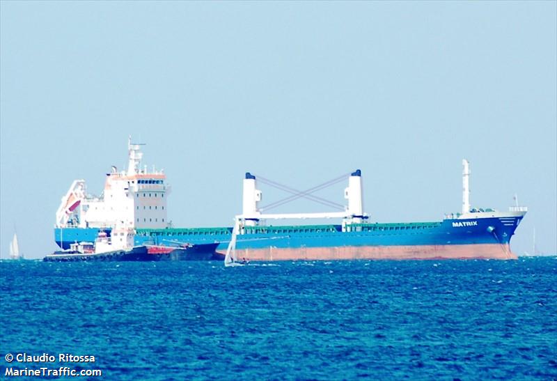 matrix (Bulk Carrier) - IMO 9454125, MMSI 352980836, Call Sign 3E3563 under the flag of Panama