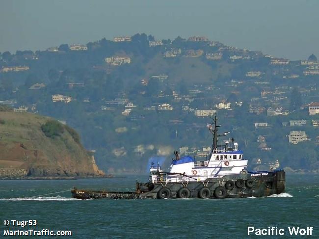pacific wolf (Pusher Tug) - IMO 7404047, MMSI 367309430, Call Sign WDD9286 under the flag of United States (USA)