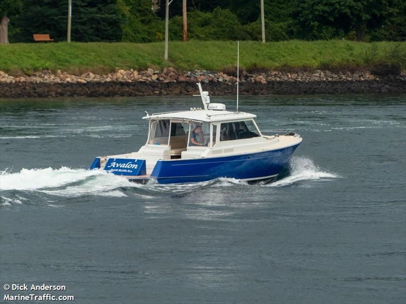 avalon (Pleasure craft) - IMO , MMSI 367715080 under the flag of United States (USA)