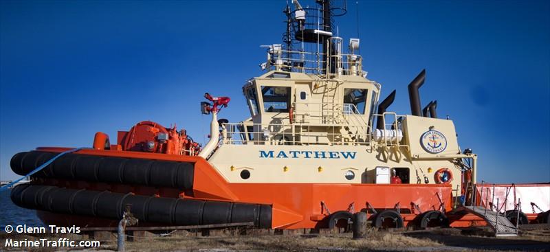 matthew (Tug) - IMO 9915727, MMSI 368209870, Call Sign WDM4798 under the flag of United States (USA)