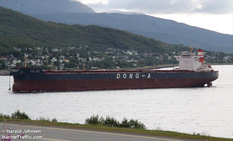 sea train (Bulk Carrier) - IMO 9876749, MMSI 371134000, Call Sign HPTP under the flag of Panama