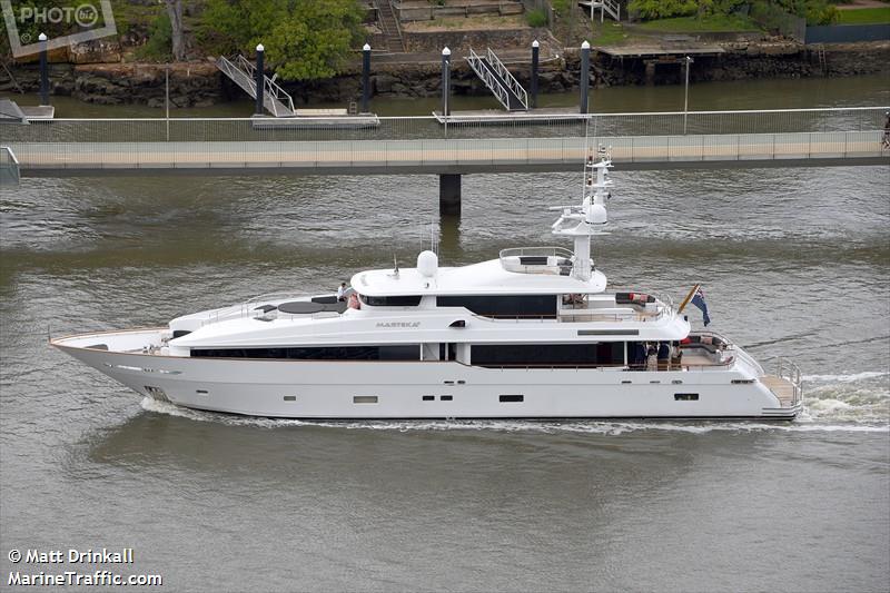 masteka 2 (Pleasure craft) - IMO , MMSI 518998245, Call Sign E5U4223 under the flag of Cook Islands