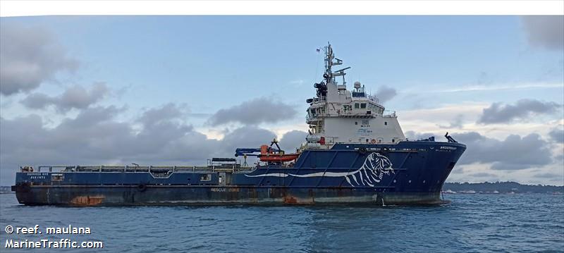 anggrek 601 (Offshore Tug/Supply Ship) - IMO 9513878, MMSI 525201958, Call Sign YDIO2 under the flag of Indonesia
