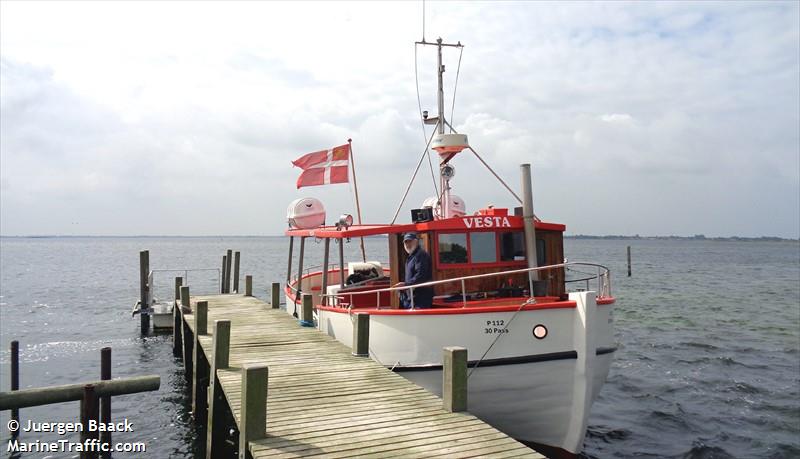 vesta (Passenger ship) - IMO , MMSI 219004175, Call Sign XP2197 under the flag of Denmark