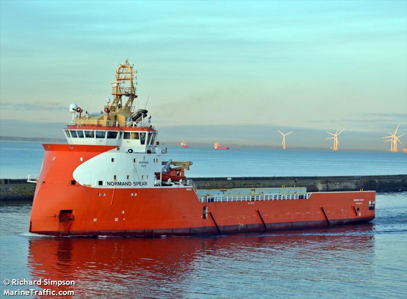 normand spear (Offshore Tug/Supply Ship) - IMO 9656632, MMSI 257822000, Call Sign LAFD8 under the flag of Norway