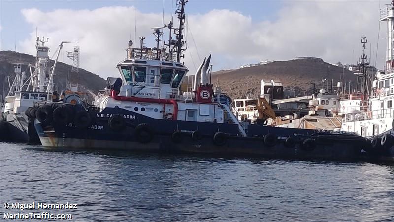 v.b. campeador (Tug) - IMO 9471410, MMSI 345020033, Call Sign XCAT9 under the flag of Mexico