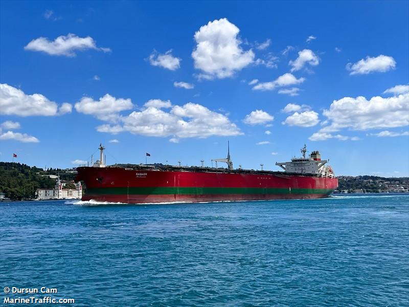 sabaek (Bulk/Oil Carrier) - IMO 9240433, MMSI 352898728, Call Sign 3E2021 under the flag of Panama