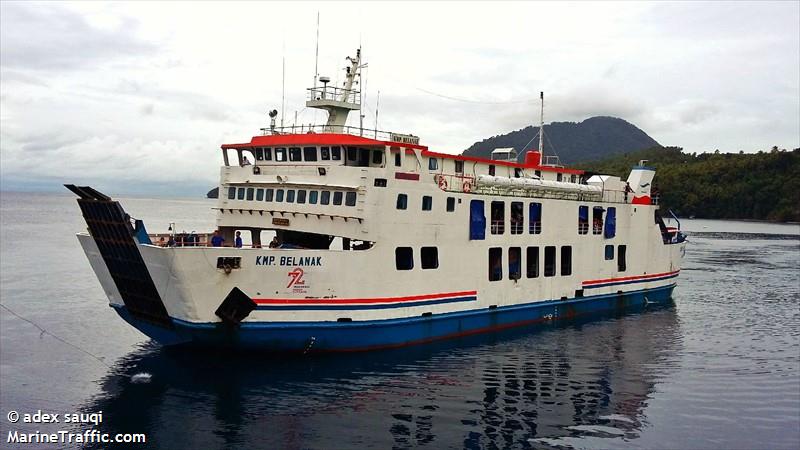 kmp.belanak (Passenger Ship) - IMO 9068213, MMSI 525019319, Call Sign YHSU under the flag of Indonesia