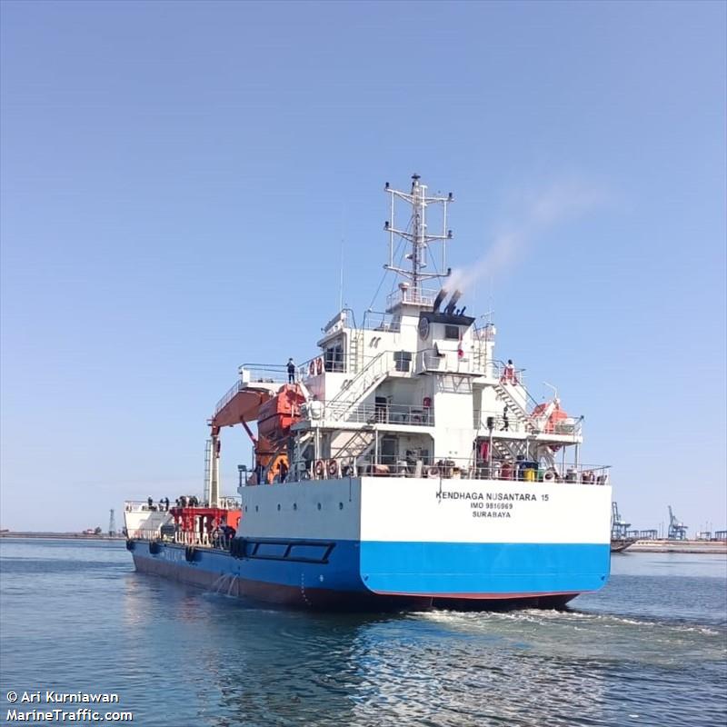 kendaga nusantara15 (Cargo ship) - IMO , MMSI 525101097, Call Sign YCGJ2 under the flag of Indonesia