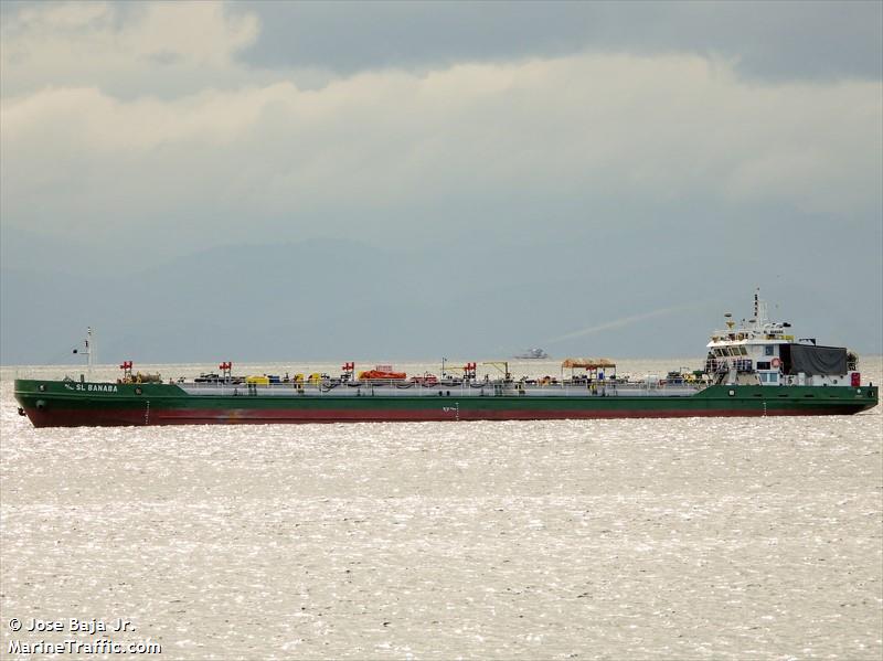 mtkr sl banaba (Chemical Tanker) - IMO 9607227, MMSI 548695200, Call Sign DUA3134 under the flag of Philippines