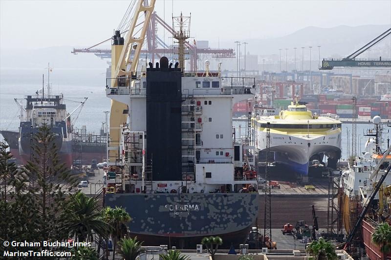 sc parma (Container Ship) - IMO 9238698, MMSI 636021289, Call Sign 5LDF3 under the flag of Liberia