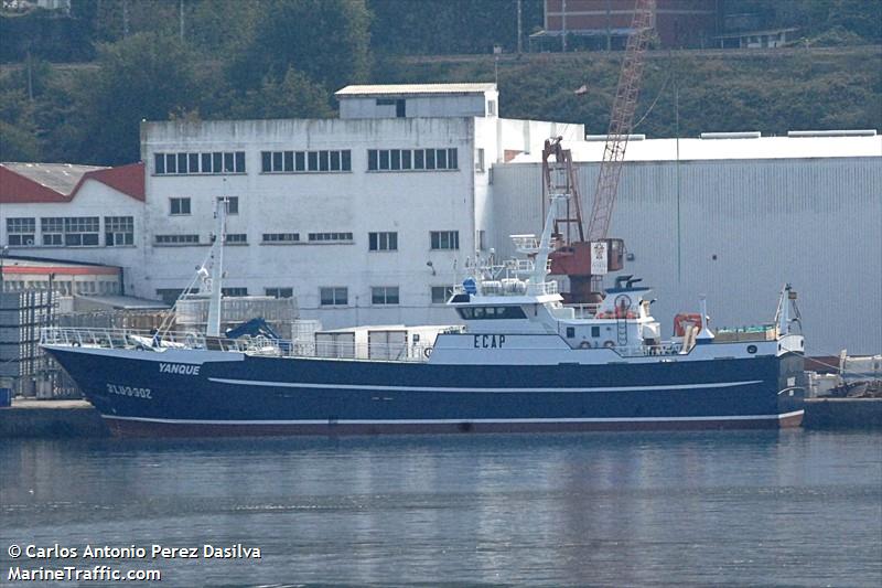 yanque (Fishing Vessel) - IMO 9297993, MMSI 224050000, Call Sign ECAP under the flag of Spain