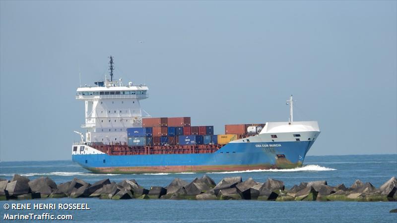 cma cgm murcia (Container Ship) - IMO 9461594, MMSI 229596000, Call Sign 9HA5533 under the flag of Malta