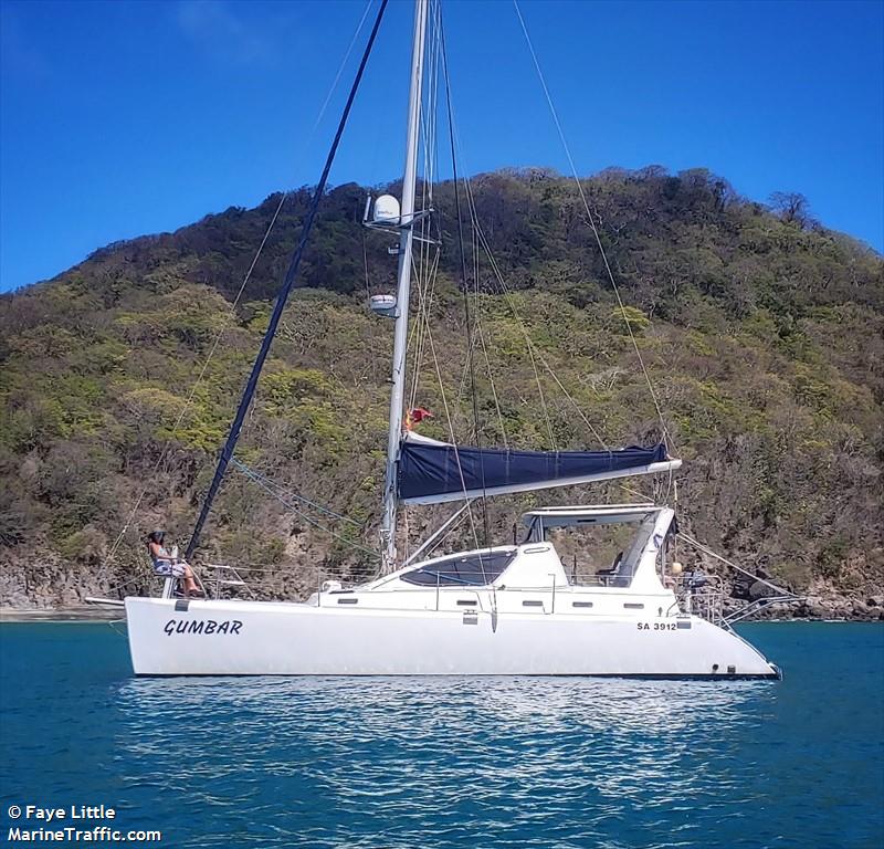 gumbar (Sailing vessel) - IMO , MMSI 232038913, Call Sign MK1A6 under the flag of United Kingdom (UK)