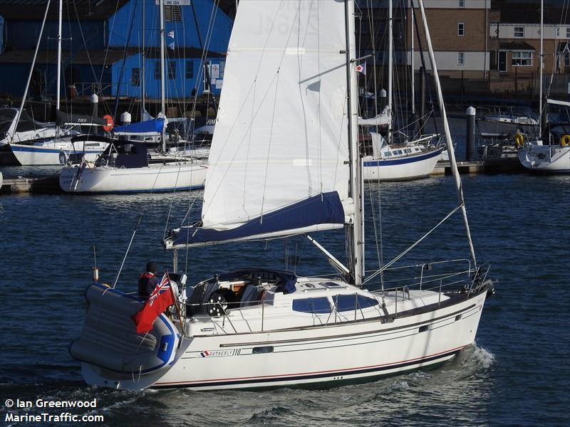 wind rose (Sailing vessel) - IMO , MMSI 235058533, Call Sign 2ACC7 under the flag of United Kingdom (UK)