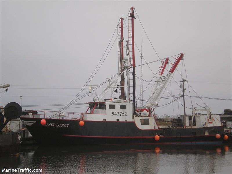 atlantic bounty (Fishing vessel) - IMO , MMSI 366961860, Call Sign WDB8620 under the flag of United States (USA)