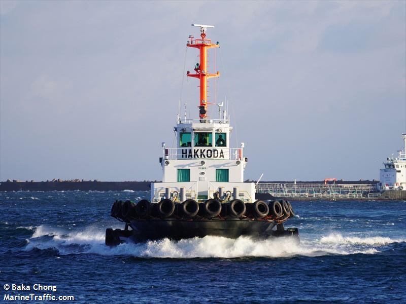 hakkoda (Tug) - IMO , MMSI 431011418, Call Sign JD4304 under the flag of Japan