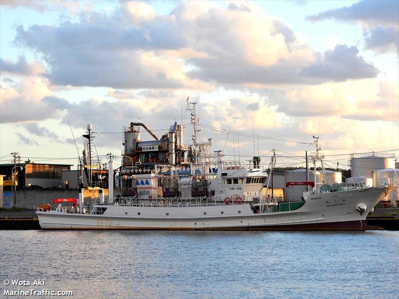 mogami maru (Fishing vessel) - IMO , MMSI 431543000 under the flag of Japan