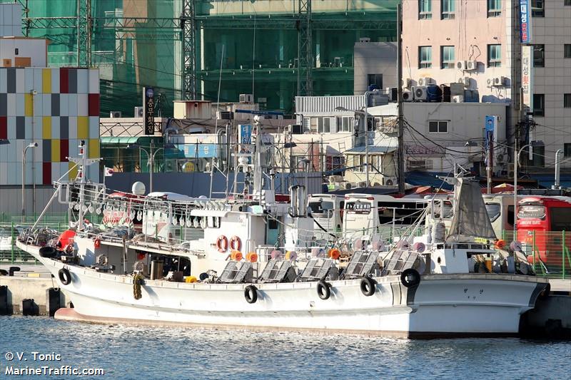 2014 phyoung san ho (Fishing vessel) - IMO , MMSI 440413510 under the flag of Korea