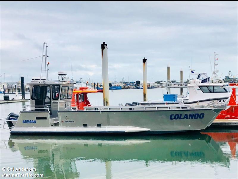 colando (Cargo ship) - IMO , MMSI 503078690 under the flag of Australia