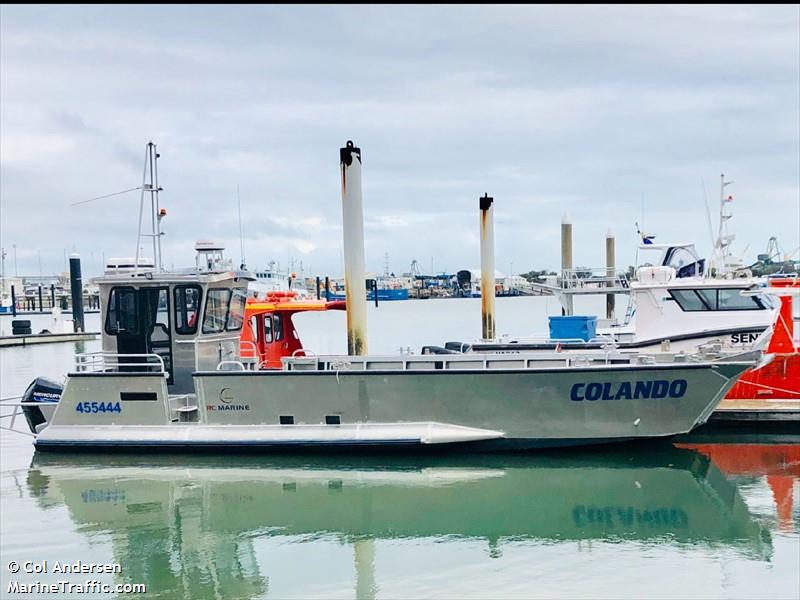 colando (-) - IMO , MMSI 503078690 under the flag of Australia