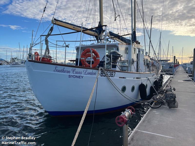 southern cross (Pleasure craft) - IMO , MMSI 503900165, Call Sign 41363 under the flag of Australia