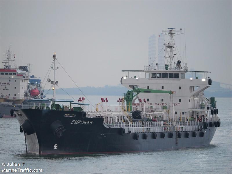 empower (Oil Products Tanker) - IMO 9290220, MMSI 533132192, Call Sign 9M2528 under the flag of Malaysia