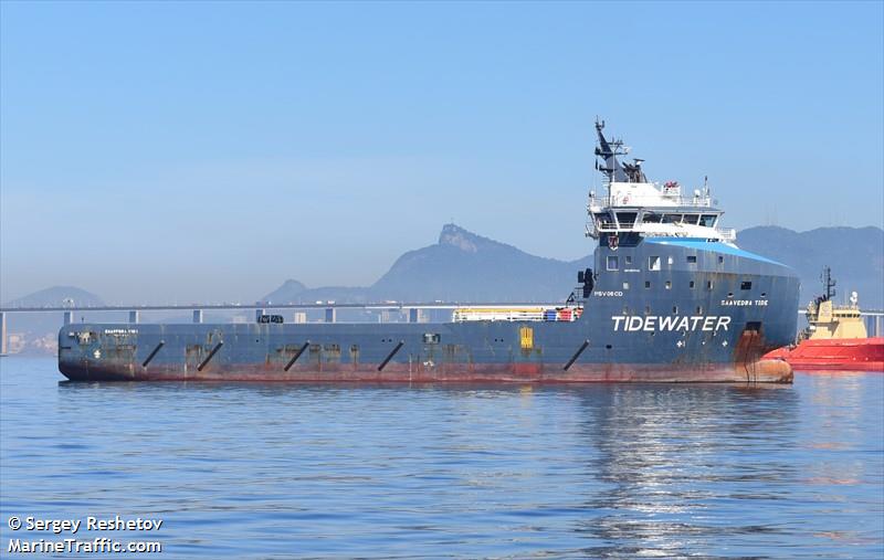 saavedra tide (Offshore Tug/Supply Ship) - IMO 9697090, MMSI 577335000, Call Sign YJWA3 under the flag of Vanuatu