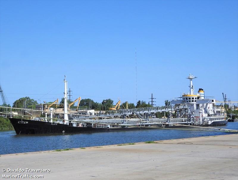 plata (Inland Tanker) - IMO , MMSI 701089000, Call Sign LW3865 under the flag of Argentina