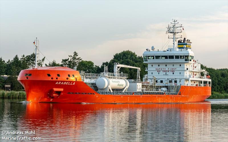 arabella (Chemical/Oil Products Tanker) - IMO 9909247, MMSI 210340000, Call Sign 5BXD5 under the flag of Cyprus