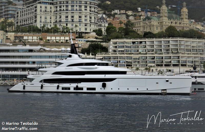 triumph (Yacht) - IMO 9799941, MMSI 229624000, Call Sign 9HA5539 under the flag of Malta